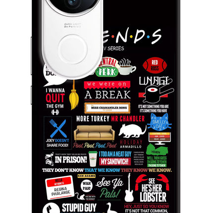 FRIENDS iQOO Z10R 5G Hard Case Back Cover by Casekaro
