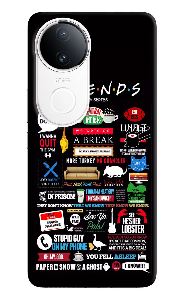 FRIENDS iQOO Z10R 5G Hard Case Back Cover by Casekaro