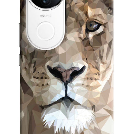 Lion Art iQOO Z10R 5G Hard Case Back Cover by Casekaro