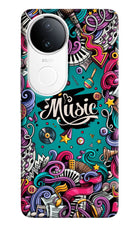 Music Graffiti iQOO Z10R 5G Hard Case Back Cover by Casekaro