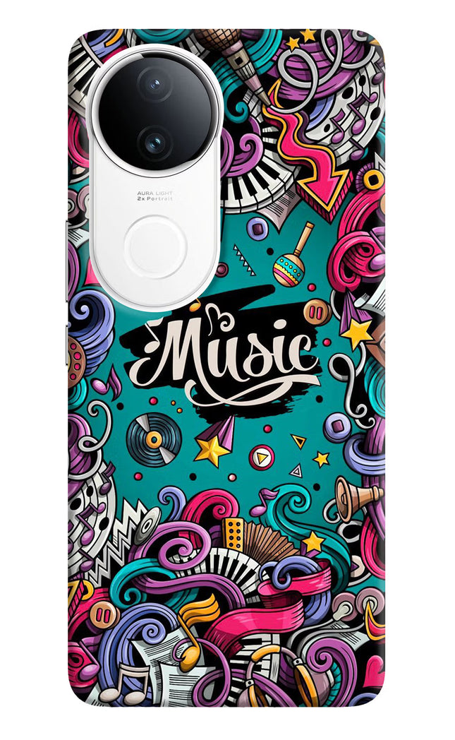 Music Graffiti iQOO Z10R 5G Hard Case Back Cover by Casekaro