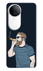 Smoking iQOO Z10R 5G Hard Case Back Cover by Casekaro