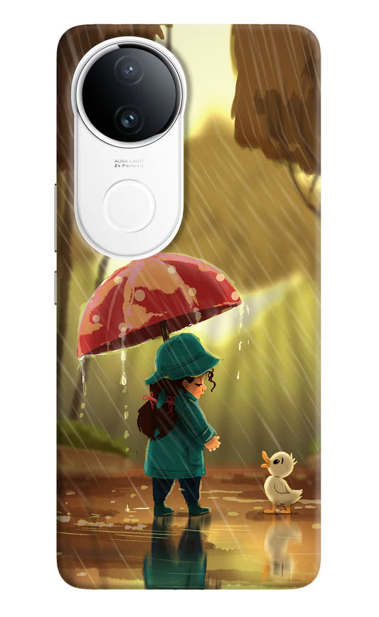 Rainy Day iQOO Z10R 5G Hard Case Back Cover by Casekaro