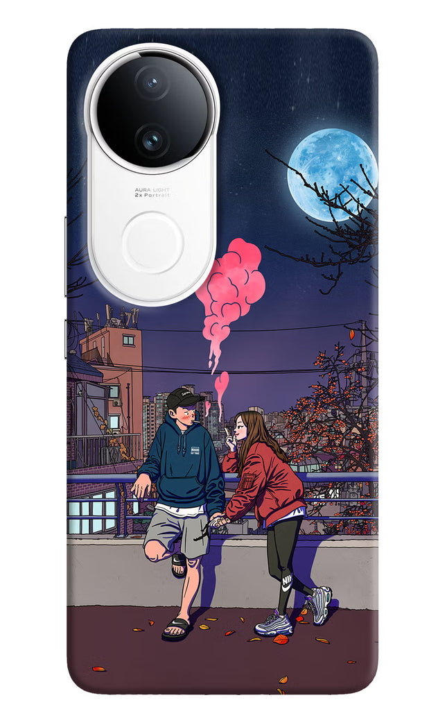 Chilling Couple iQOO Z10R 5G Hard Case Back Cover by Casekaro