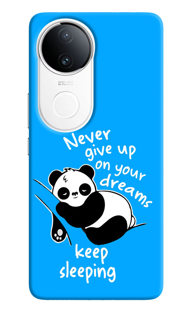Keep Sleeping iQOO Z10R 5G Hard Case Back Cover by Casekaro