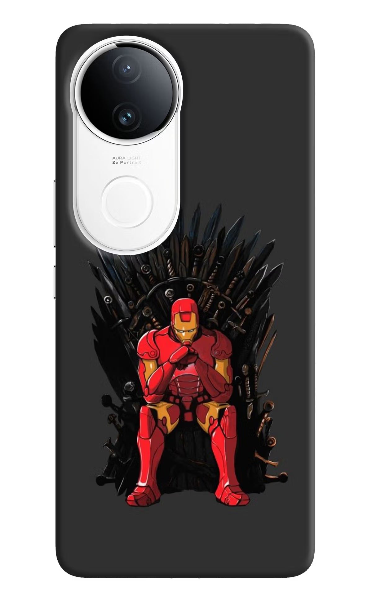 Ironman Throne iQOO Z10R 5G Hard Case Back Cover by Casekaro