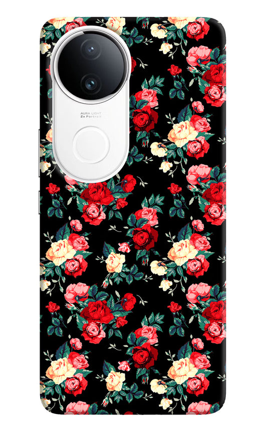 Rose Pattern iQOO Z10R 5G Hard Case Back Cover by Casekaro