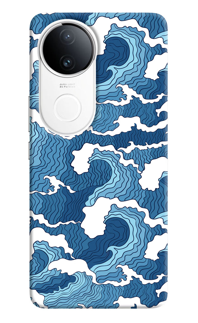 Blue Waves iQOO Z10R 5G Hard Case Back Cover by Casekaro