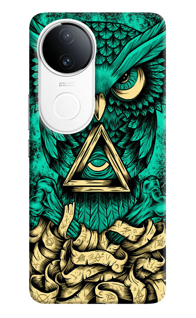 Green Owl iQOO Z10R 5G Hard Case Back Cover by Casekaro