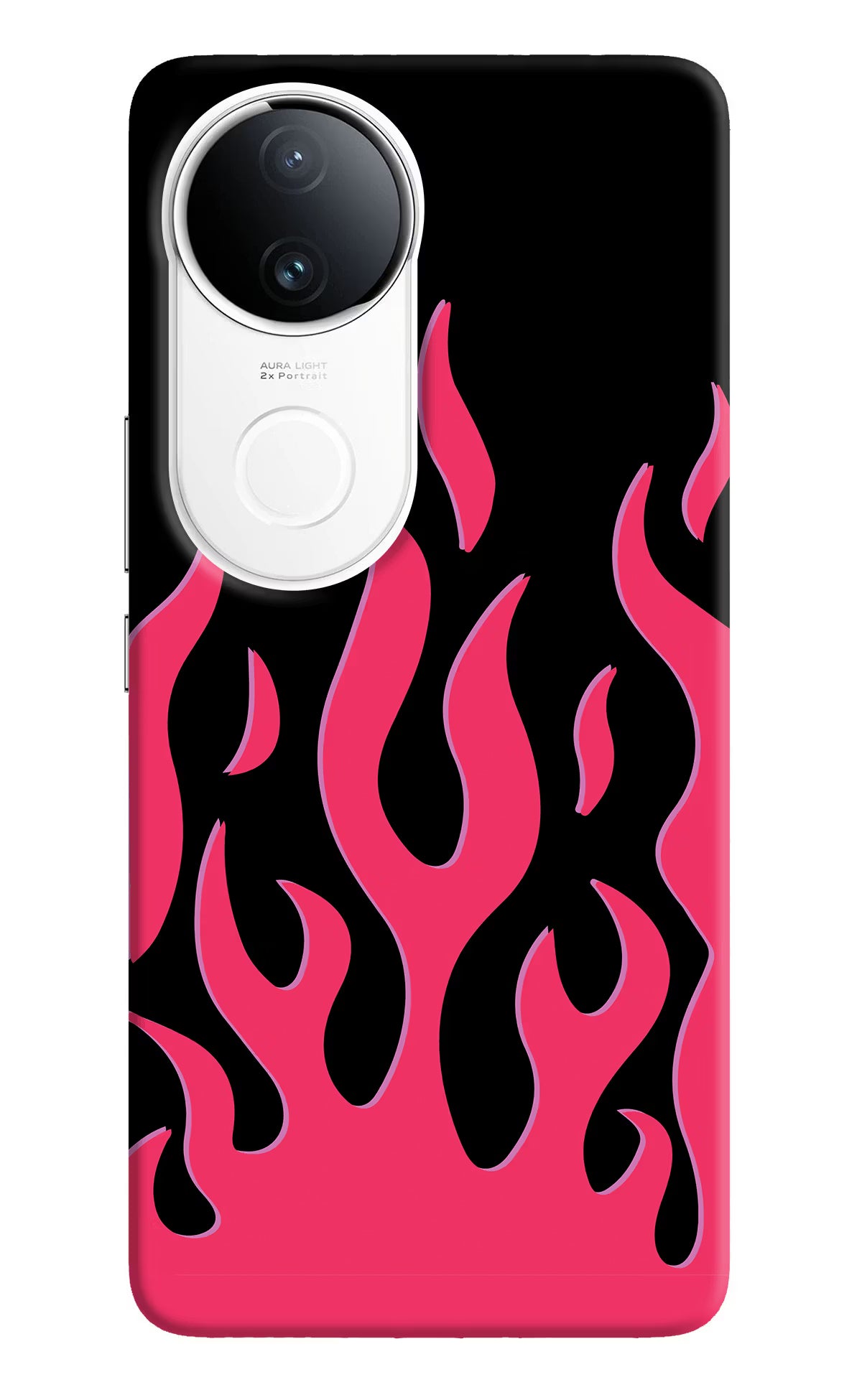 Fire Flames iQOO Z10R 5G Hard Case Back Cover by Casekaro