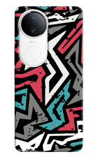 Geometric Graffiti iQOO Z10R 5G Hard Case Back Cover by Casekaro