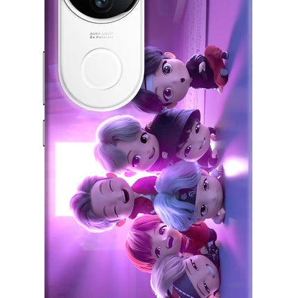 BTS Chibi iQOO Z10R 5G Hard Case Back Cover by Casekaro
