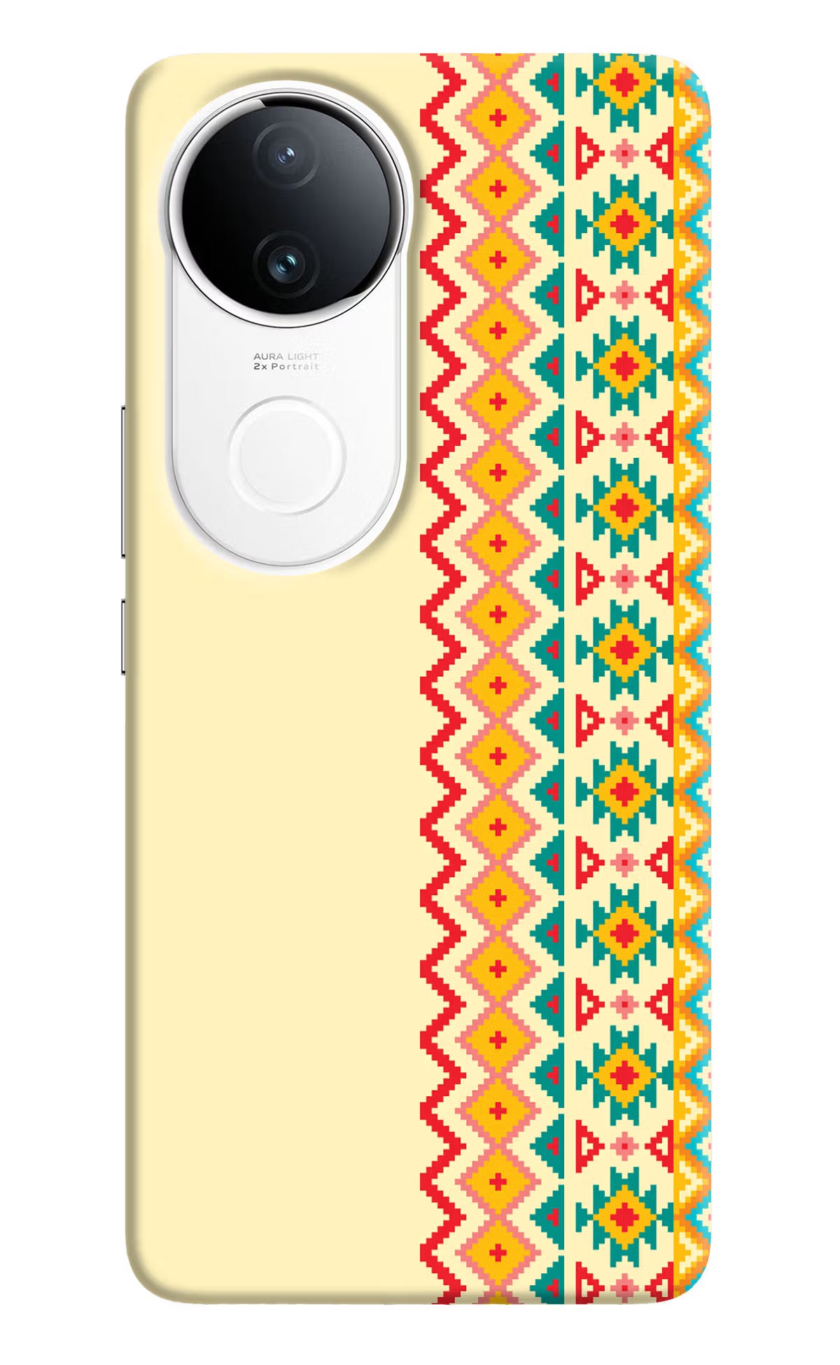 Ethnic Seamless iQOO Z10R 5G Hard Case Back Cover by Casekaro