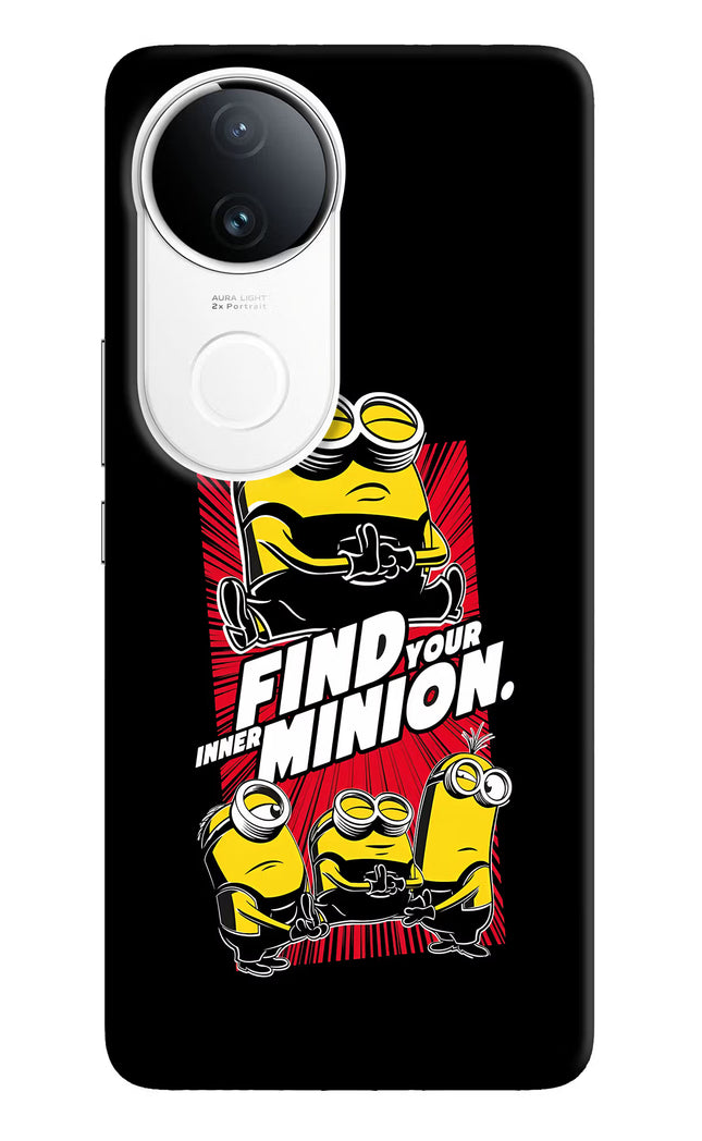 Find your inner Minion iQOO Z10R 5G Hard Case Back Cover by Casekaro