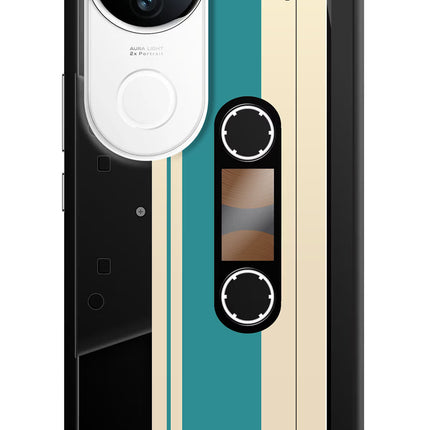 Cassette iQOO Z10R 5G Hard Case Back Cover by Casekaro