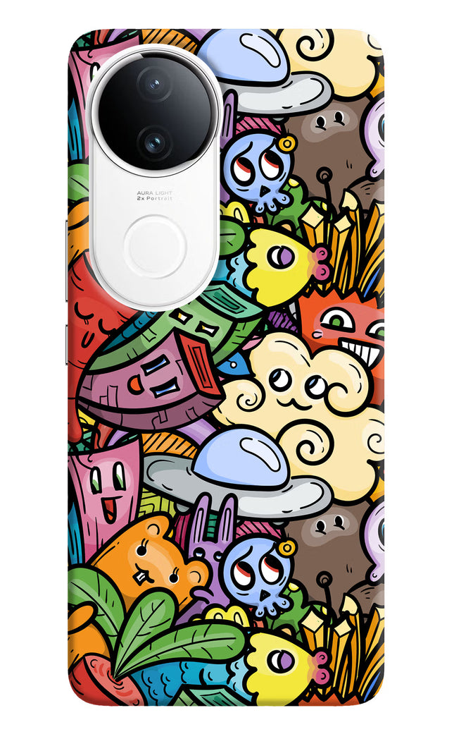 Veggie Doodle iQOO Z10R 5G Hard Case Back Cover by Casekaro