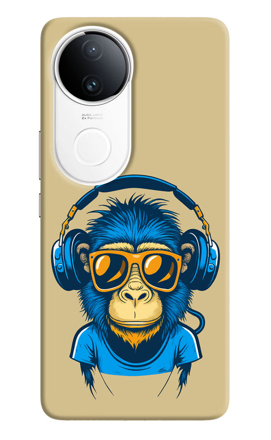 Monkey Headphone iQOO Z10R 5G Hard Case Back Cover by Casekaro