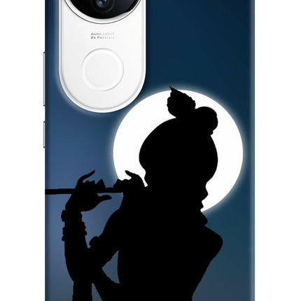 Shri Krishna Silhouette iQOO Z10R 5G Hard Case Back Cover by Casekaro