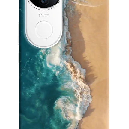 Ocean Beach iQOO Z10R 5G Hard Case Back Cover by Casekaro