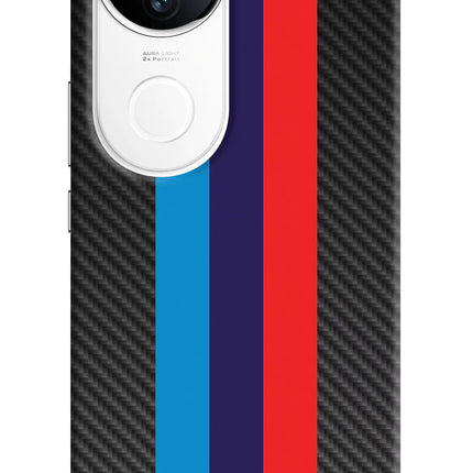 BMW Stripes Pattern iQOO Z10R 5G Hard Case Back Cover by Casekaro