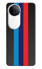 BMW Stripes Pattern iQOO Z10R 5G Hard Case Back Cover by Casekaro