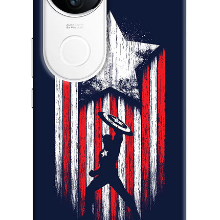 Captain America Marvel Art iQOO Z10R 5G Hard Case Back Cover by Casekaro