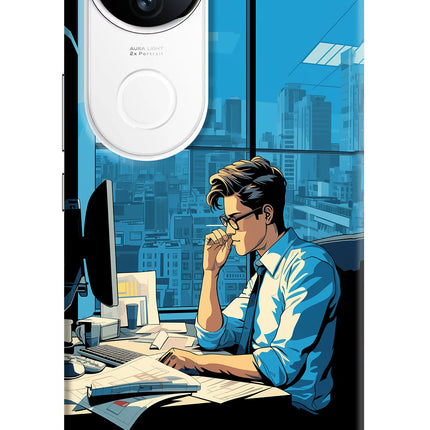 Focused Hustler (AI Generated) iQOO Z10R 5G Hard Case Back Cover by Casekaro