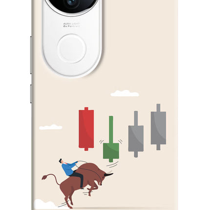 Bull Trading Momentum iQOO Z10R 5G Hard Case Back Cover by Casekaro