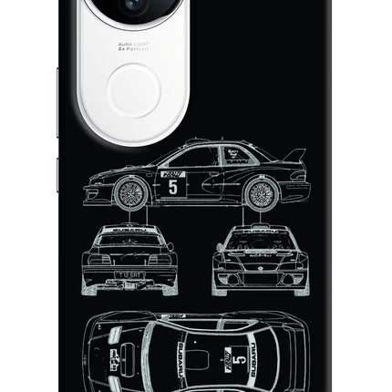 WRC'99 iQOO Z10R 5G Hard Case Back Cover by Casekaro