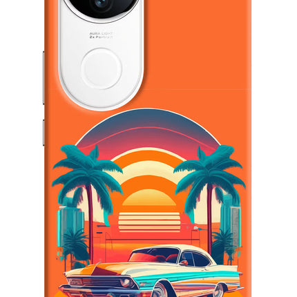 Palm Drive 80s iQOO Z10R 5G Hard Case Back Cover by Casekaro