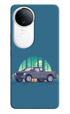 Retro Garage Vibe iQOO Z10R 5G Hard Case Back Cover by Casekaro