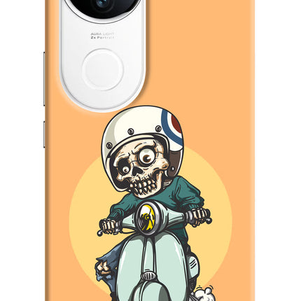 Undead Biker iQOO Z10R 5G Hard Case Back Cover by Casekaro