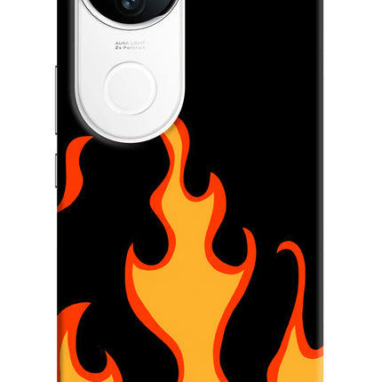 Fired Up – Black iQOO Z10R 5G Hard Case Back Cover by Casekaro