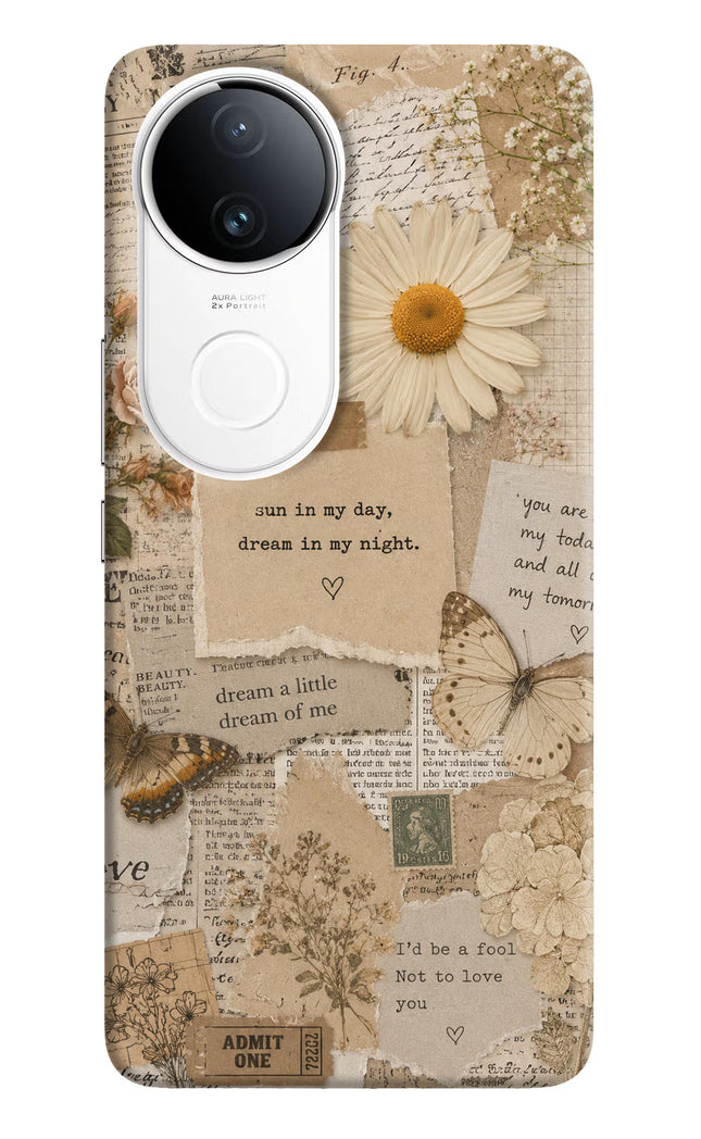 Vintage case iQOO Z10R 5G Hard Case Back Cover by Casekaro
