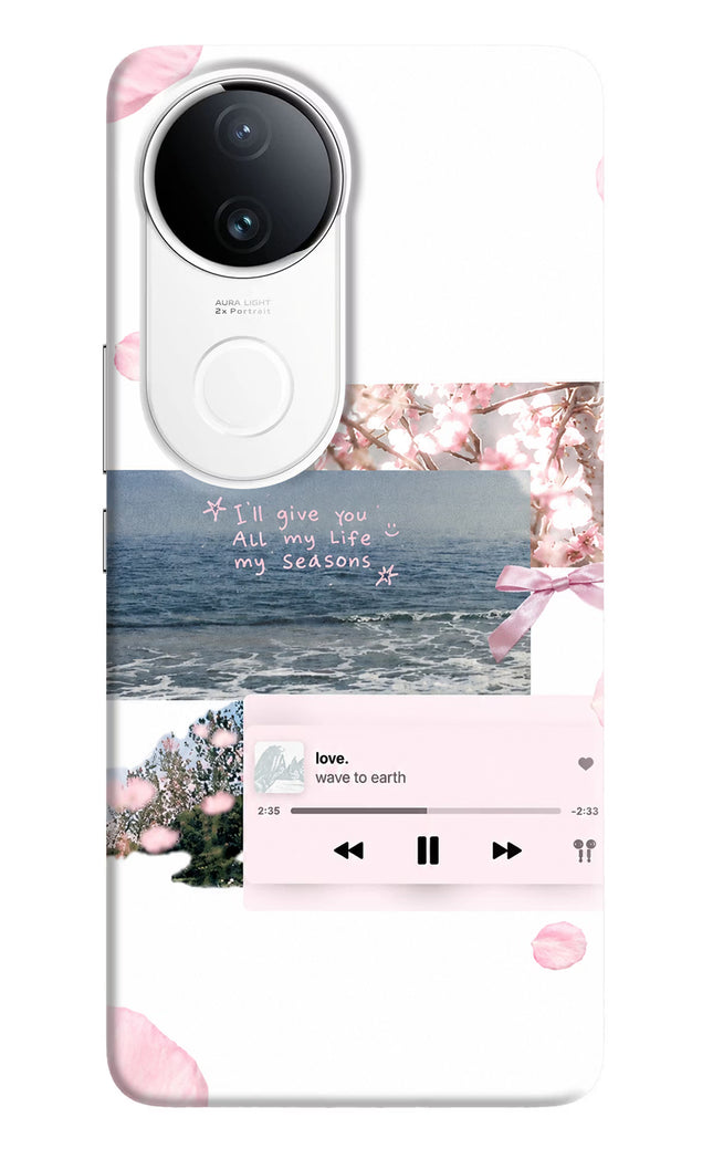 Wave to earth iQOO Z10R 5G Hard Case Back Cover by Casekaro