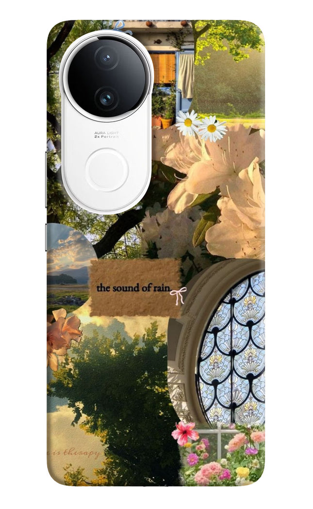Rain iQOO Z10R 5G Hard Case Back Cover by Casekaro