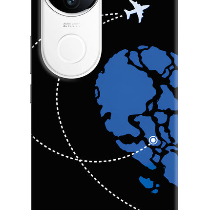 Love Orbit iQOO Z10R 5G Hard Case Back Cover by Casekaro