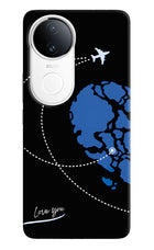 Love Orbit iQOO Z10R 5G Hard Case Back Cover by Casekaro