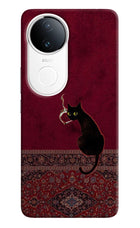 Midnight Cat iQOO Z10R 5G Hard Case Back Cover by Casekaro