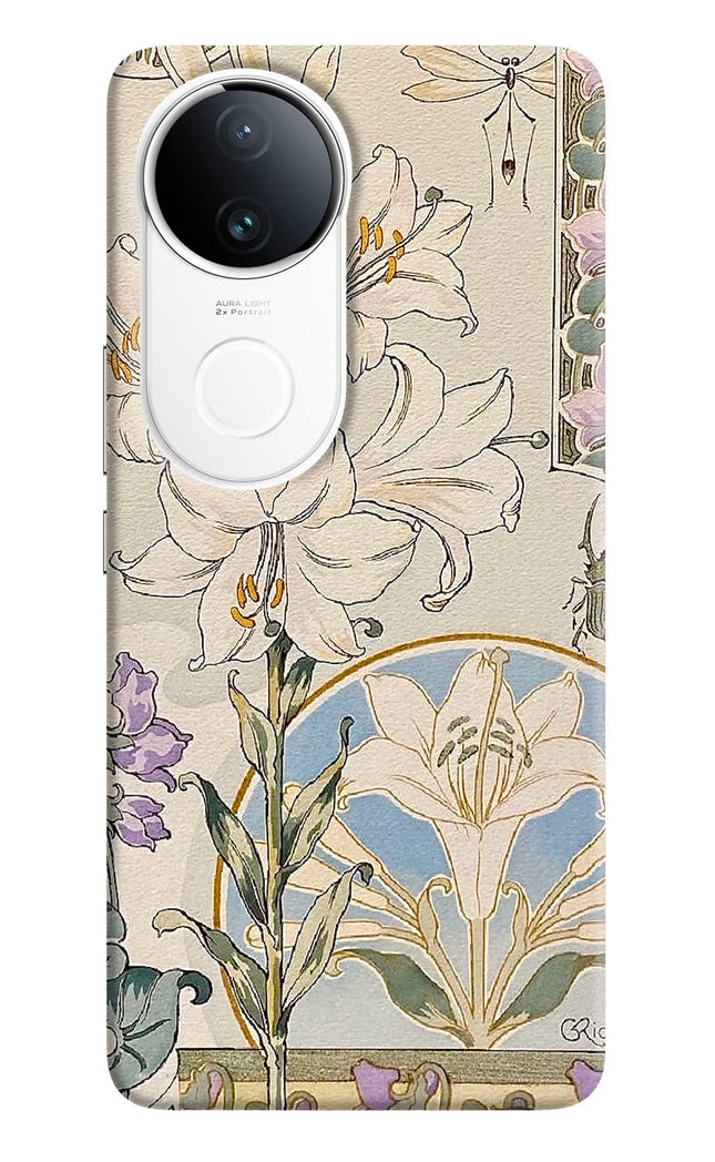 White Lily iQOO Z10R 5G Hard Case Back Cover by Casekaro