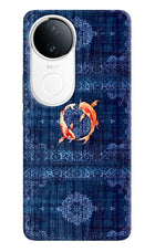 Koi Blue iQOO Z10R 5G Hard Case Back Cover by Casekaro