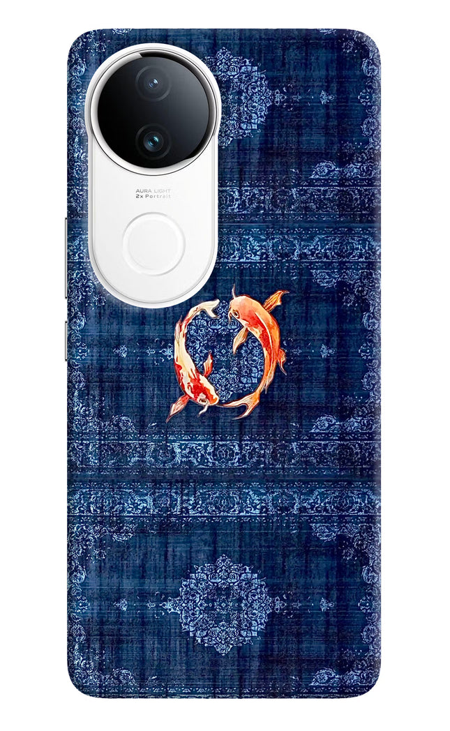 Koi Blue iQOO Z10R 5G Hard Case Back Cover by Casekaro