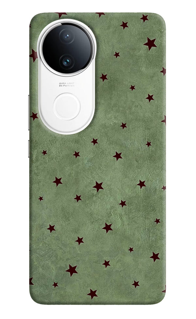 Green Stars iQOO Z10R 5G Hard Case Back Cover by Casekaro