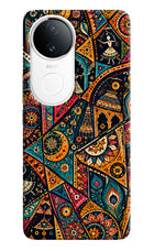Folk Print iQOO Z10R 5G Hard Case Back Cover by Casekaro