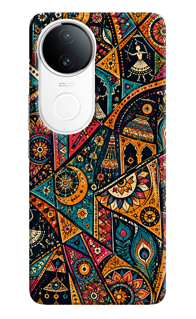 Folk Print iQOO Z10R 5G Hard Case Back Cover by Casekaro