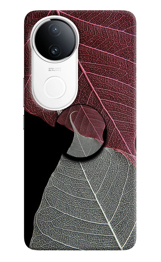 Leaf Pattern iQOO Z10R 5G Pop Case by Casekaro
