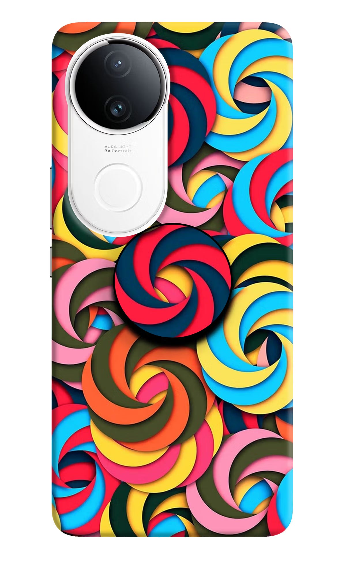 Spiral Pattern iQOO Z10R 5G Pop Case