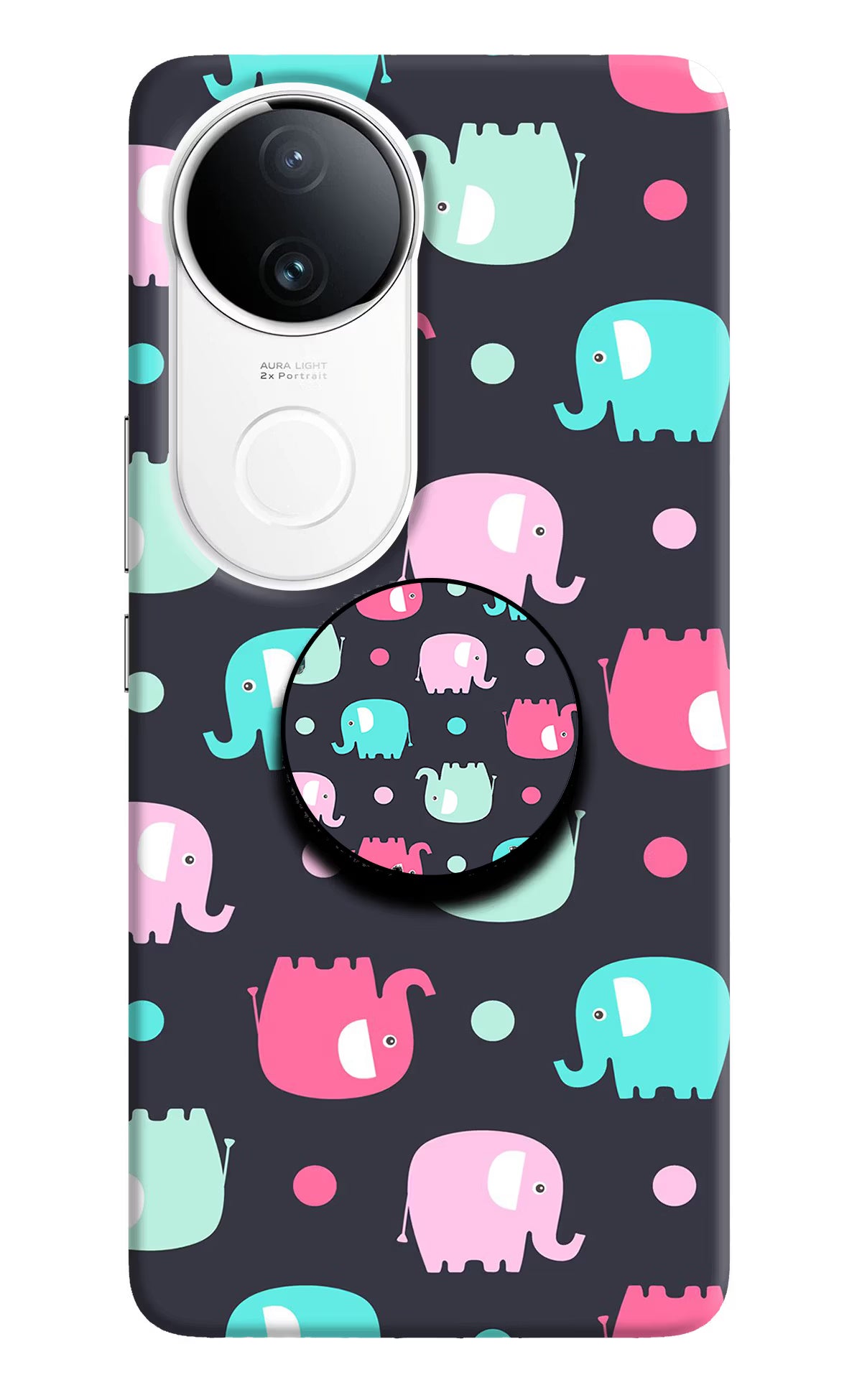 Baby Elephants iQOO Z10R 5G Pop Case