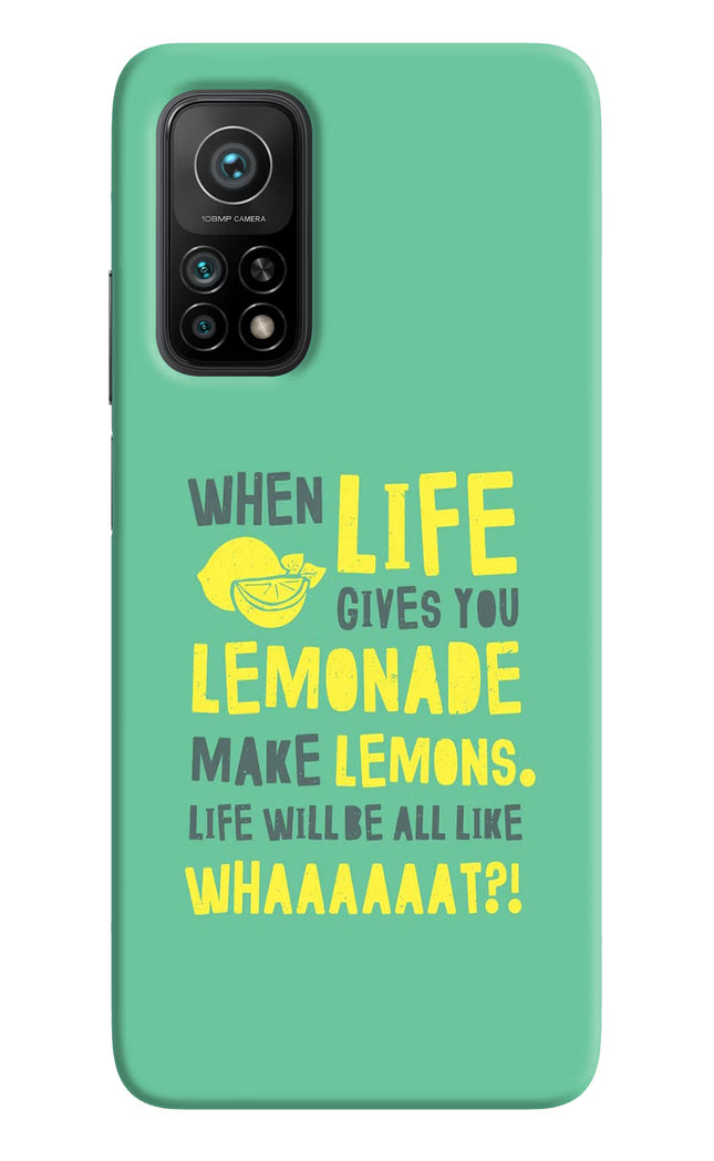 Quote Mi 10T Pro Back Cover