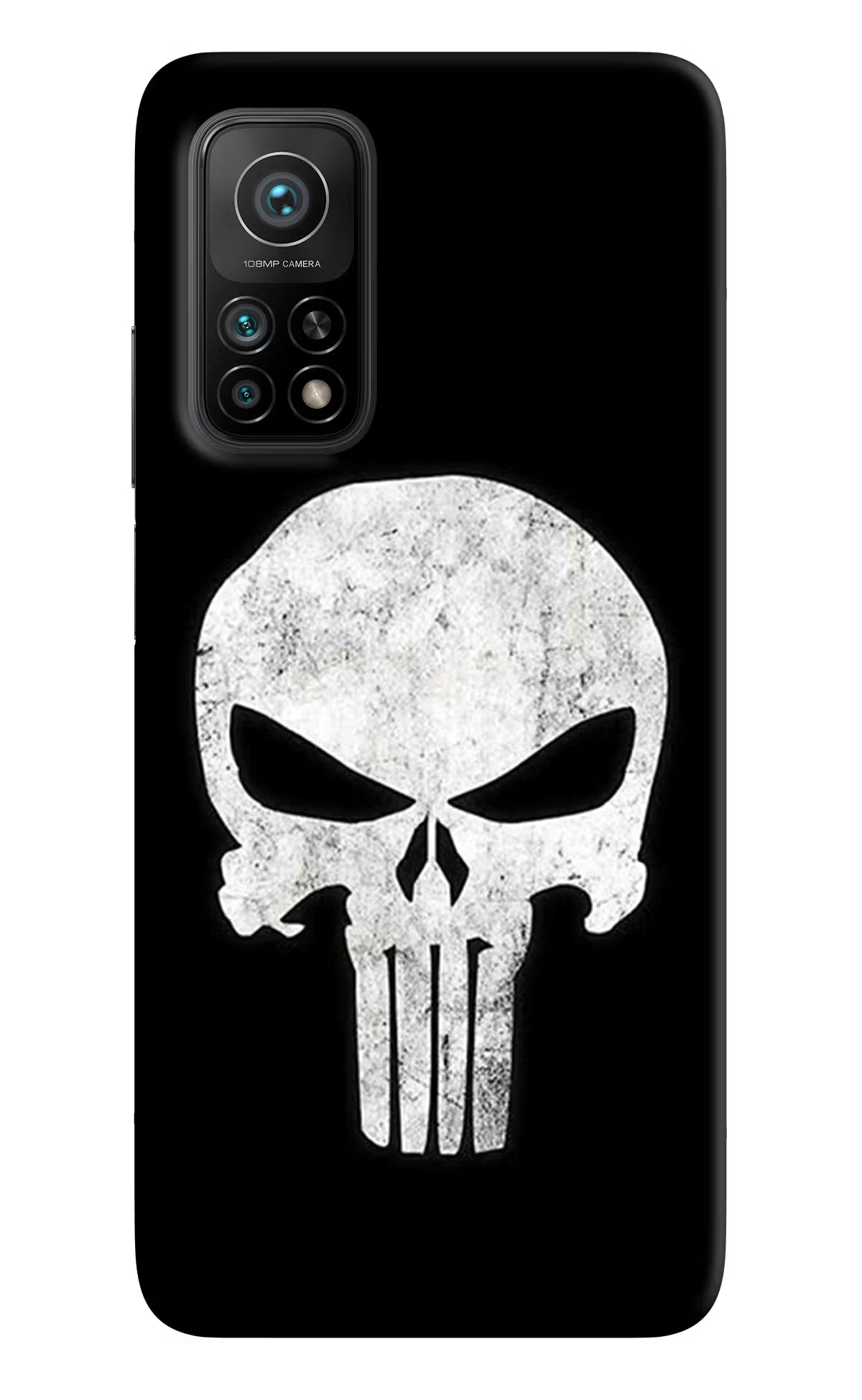 Punisher Skull Mi 10T Pro Back Cover